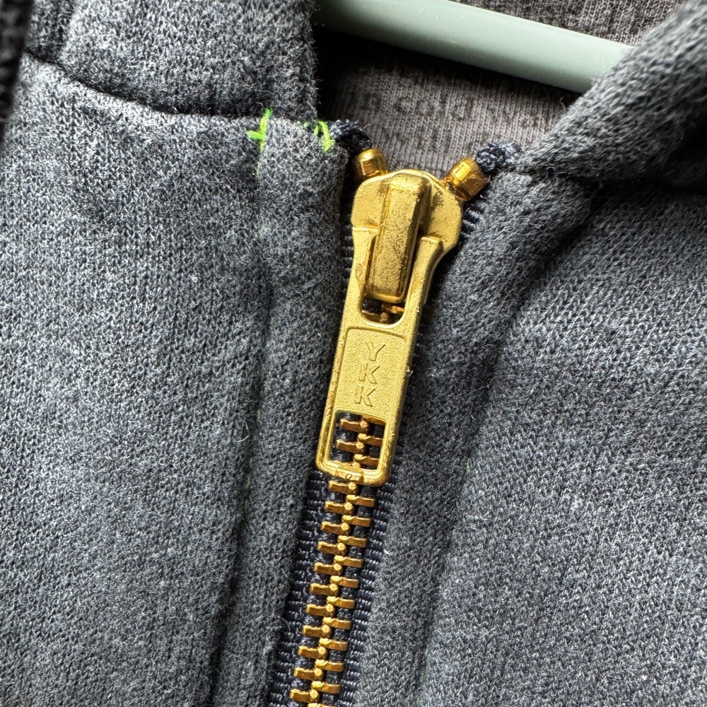 Aviator Nation Navy Hoodie with Multicolor Stripes - Picture 7 of 7